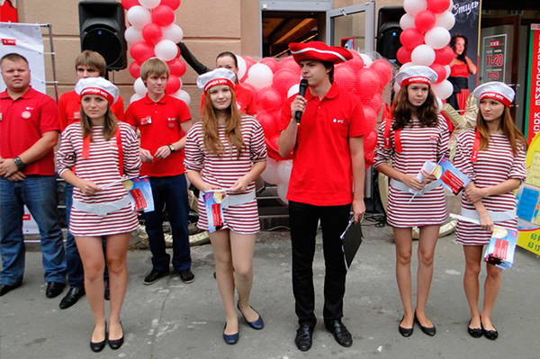 Проведение промоакция в Екатеринбурге VS group