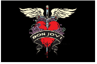 Флаг группы Bon Jovi 90х135 см