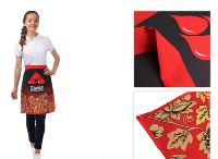 Передник Айс Бокс с прямым низом, с полной запечаткой