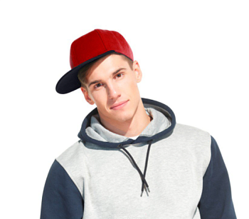 Бейсболка Бит с прямым козырьком