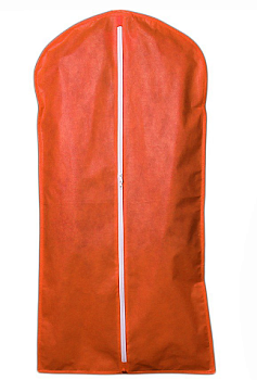 Чехол для одежды из спанбонда 120х60 см, однотонный